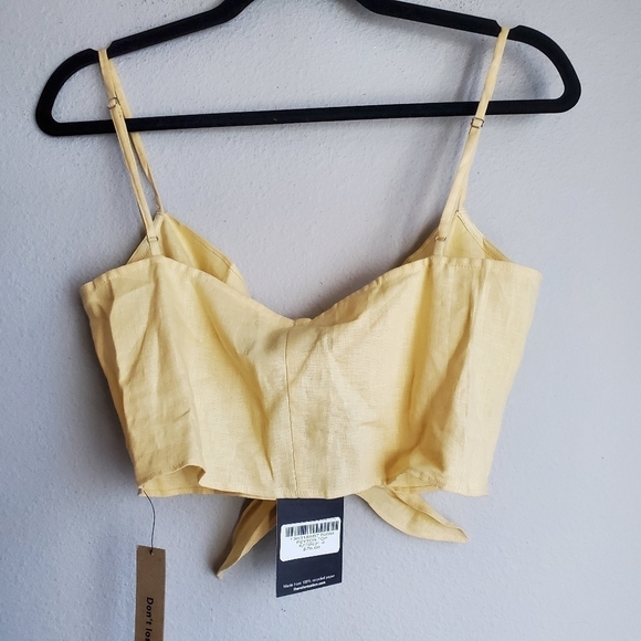 Reformation Peyton in Buttercup size M NWT - Picture 5 of 6